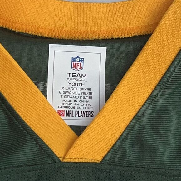 NFL Green Bay Packers Aaron Rogers#12 youth jersey size XL NWT 🏷 - Picture 4 of 7